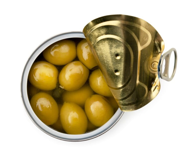 خرید زیتون کنسروی